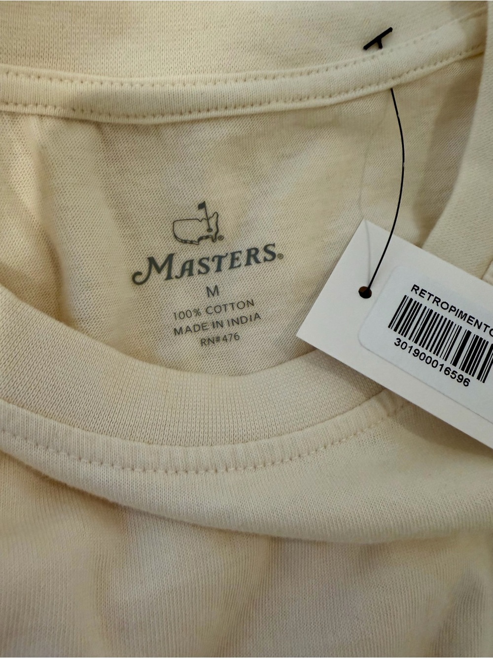 Masters Tournament 2026 Pimento Cheese Retro T-Shirt sz Medium NWT - Picture 3 of 3